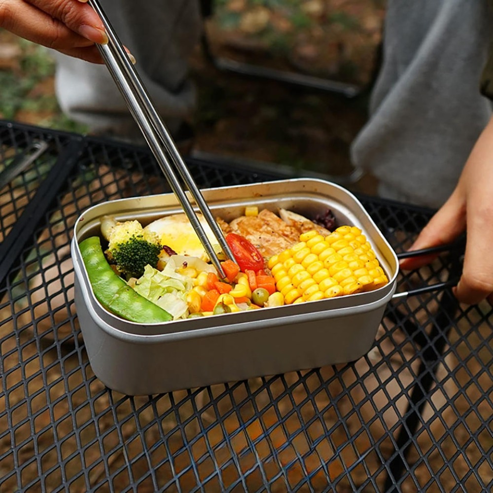 Camping Outdoor Cooking Set - Ultra hafif sofra takımı kamp tencere