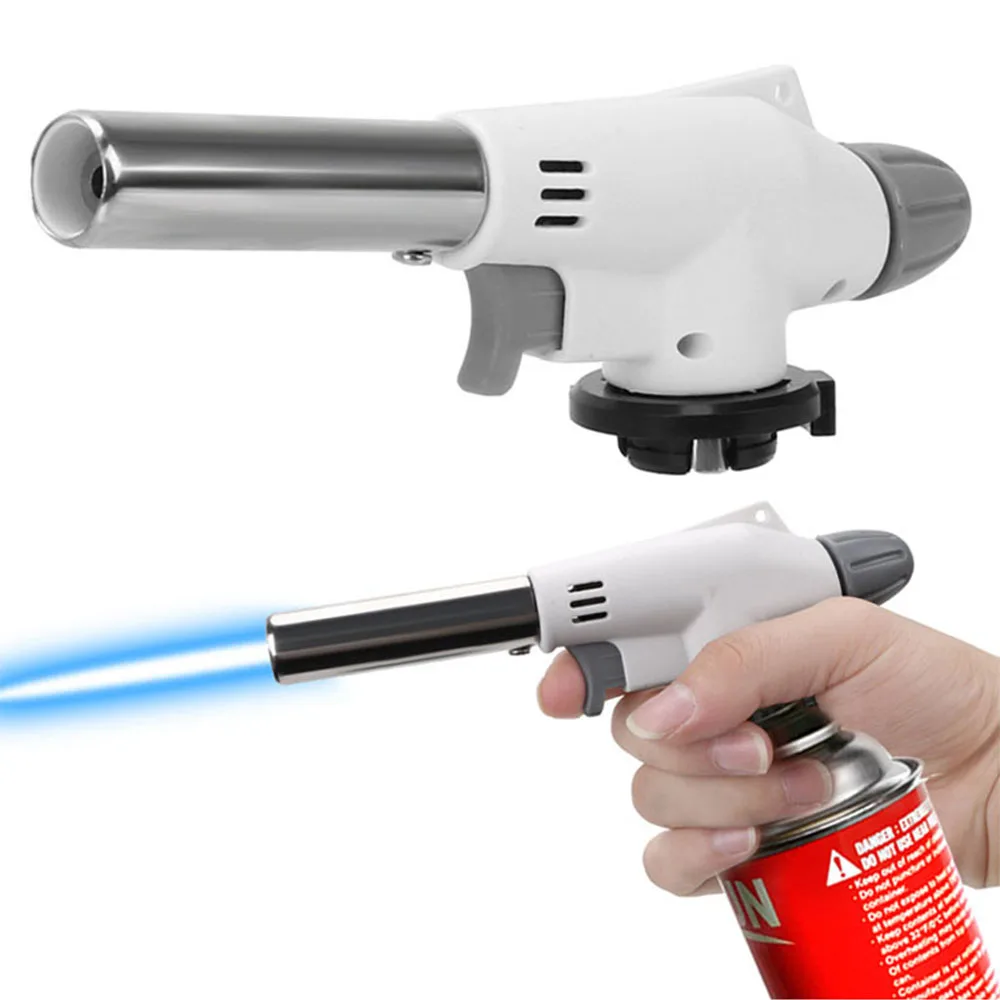 Camping Cooking Torch - Taşınabilir Metal Alev Tabancası Bütan Gaz