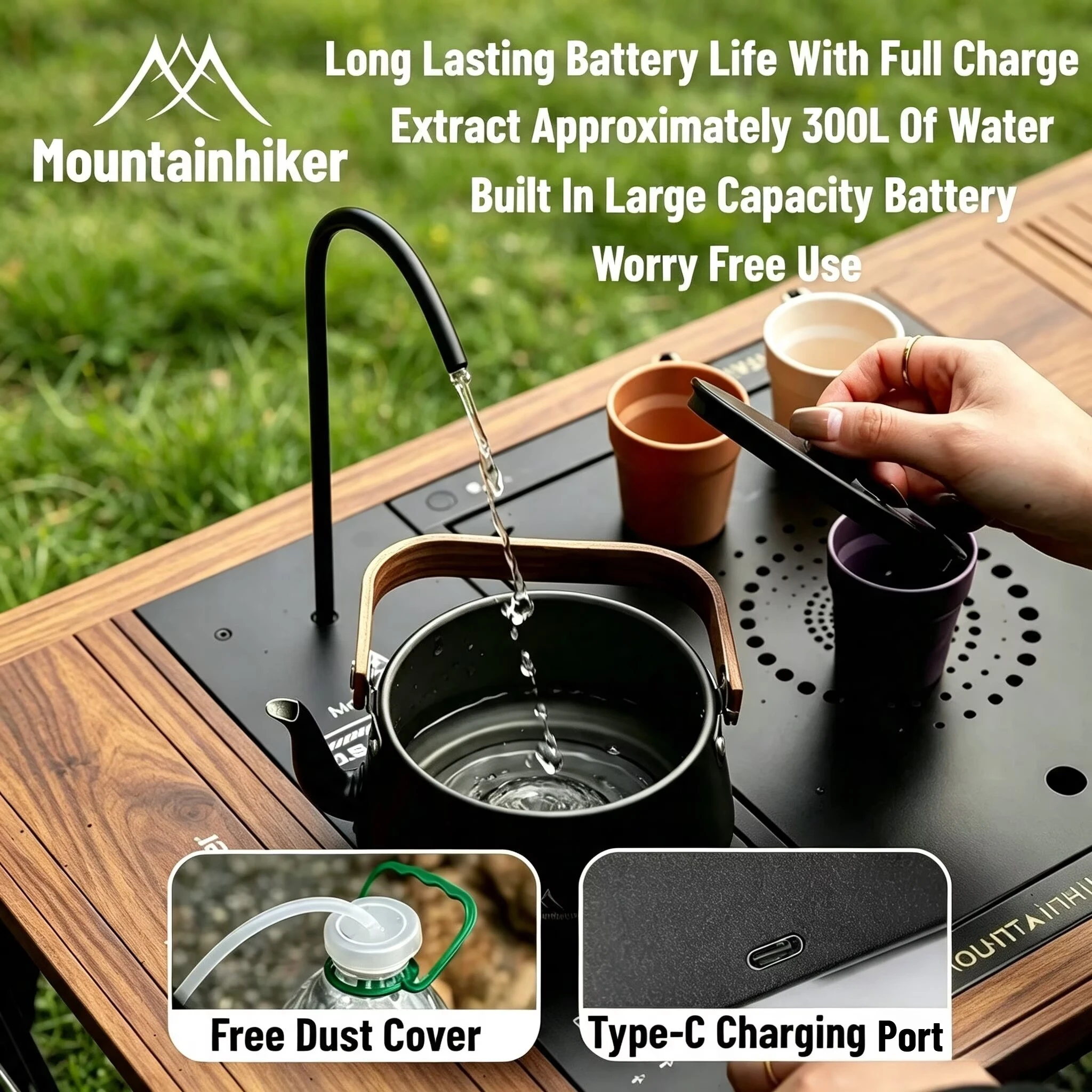 Camping Cooking Bowl - IGT Elektrikli Su Sebili Kamp IGT