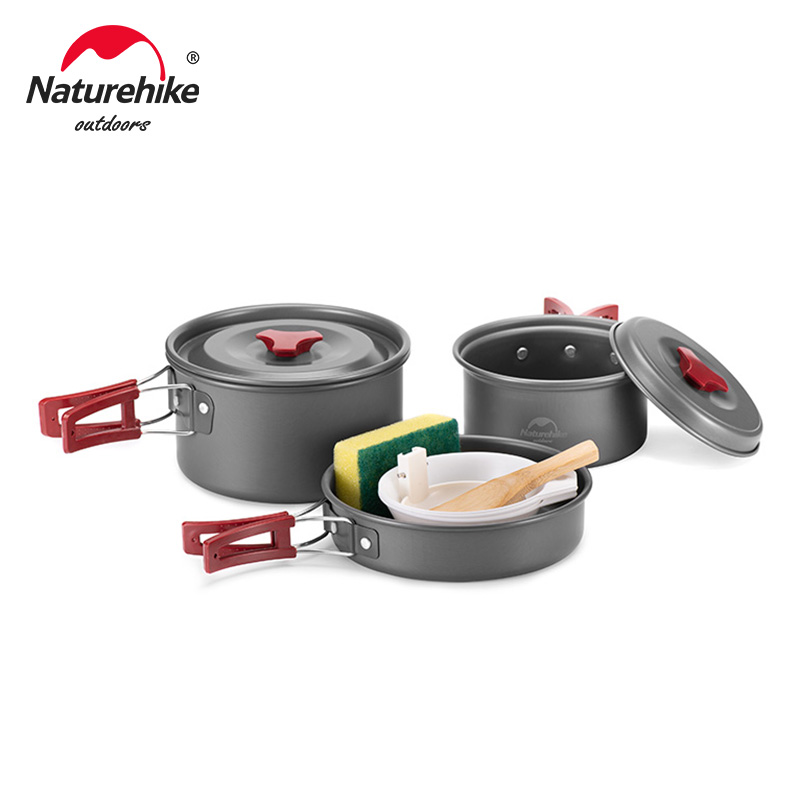 Camping Cooking All In One - Naturehike kamp tenceresi ultra hafif kamp