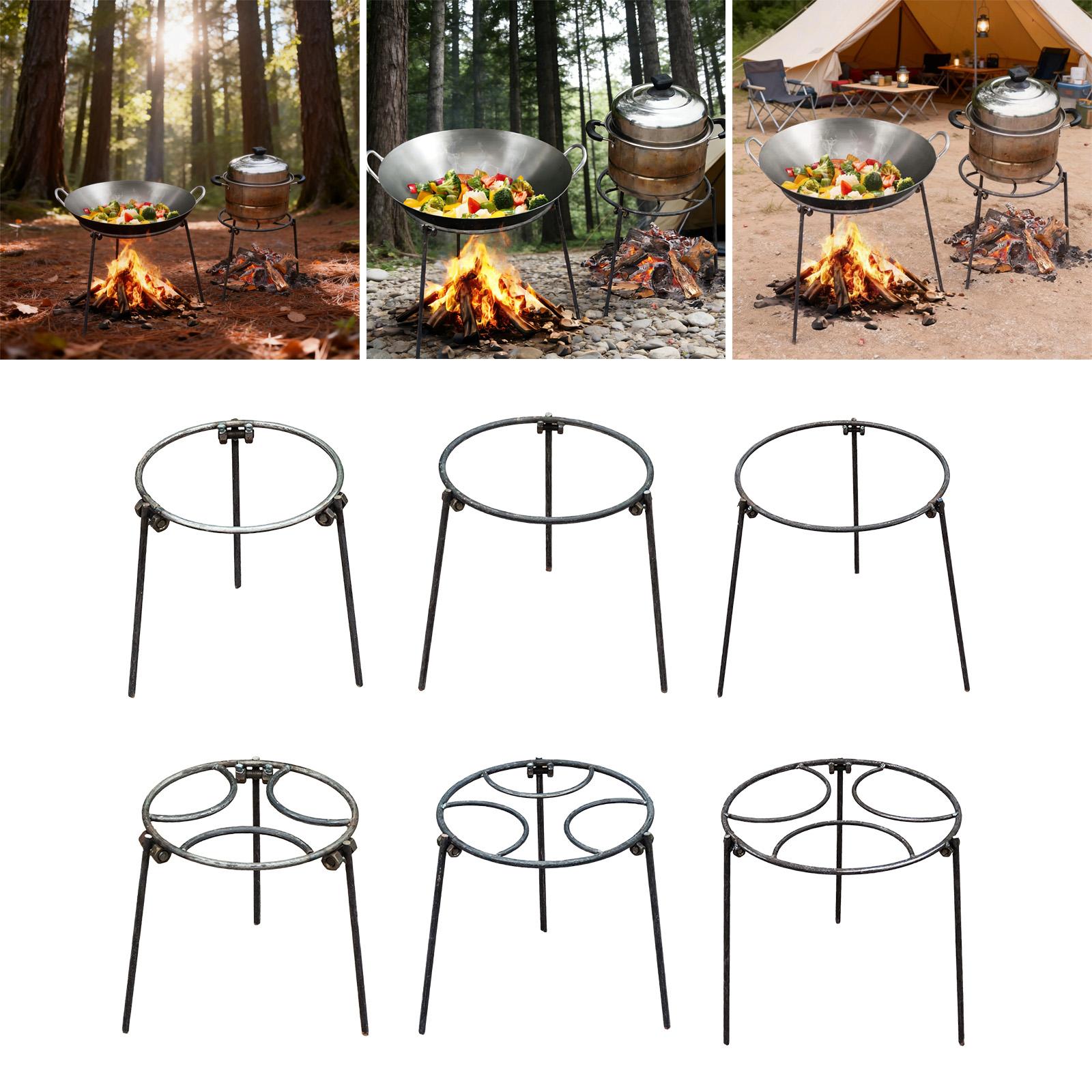 Camping Cooking Grate - Kamp Ateşi Tripod'u, Hollanda Fırını Çok