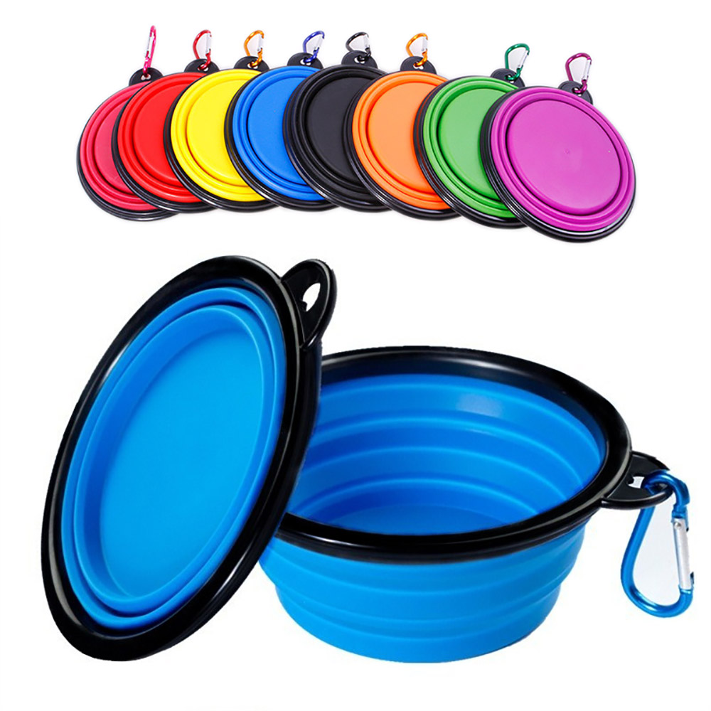 Camping Cooking Bowl - Katlanabilir Evcil Hayvan Silikon Köpek Mama