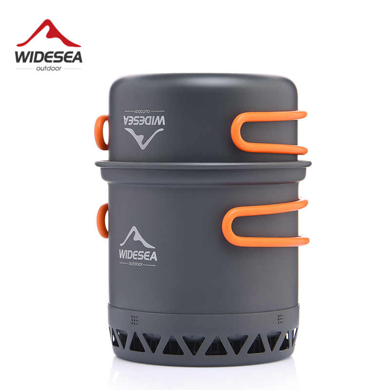 Camping Cooking Bundle - Widesea Kamp Pot 1.3L 2.3L Tencere