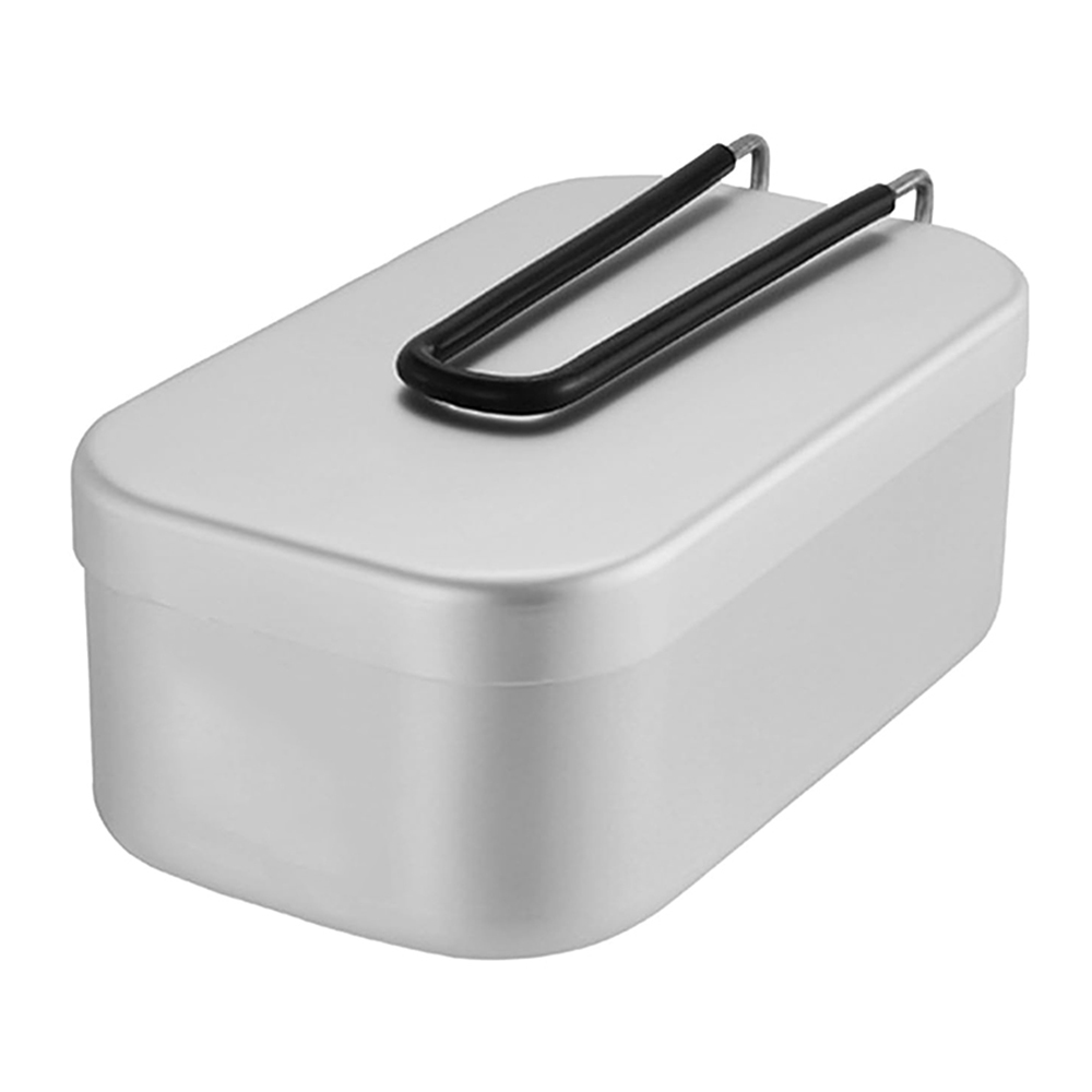 Camping Outdoor Cooking Set - 800 ML Alüminyum Öğle Yemeği Kutuları
