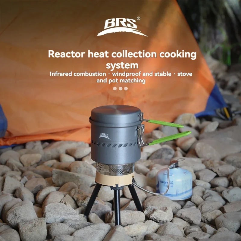 Camping Cooking Jet - BRS-ts19 Yeni Reaktör Isıtma Pişirme Sistemi