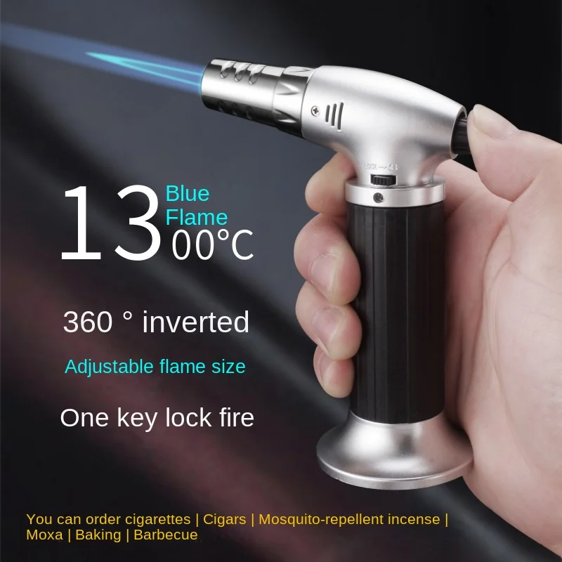 Camping Cooking Torch - Mavi alev bütan meşale için doldurulabilir