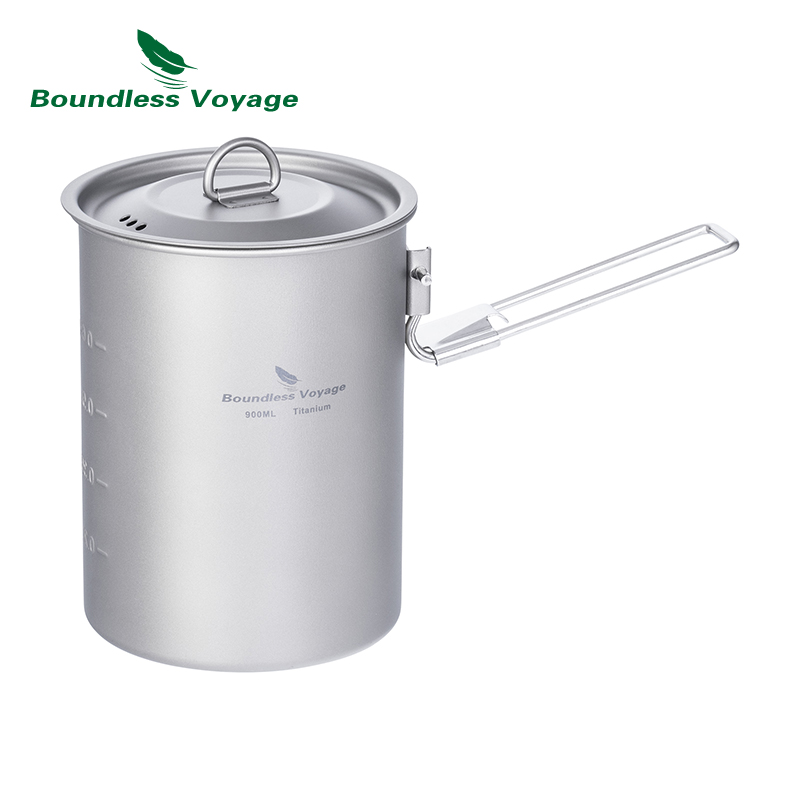 Camping Cooking Mesh - Sınırsız Voyage 900 ml Titanyum Pot