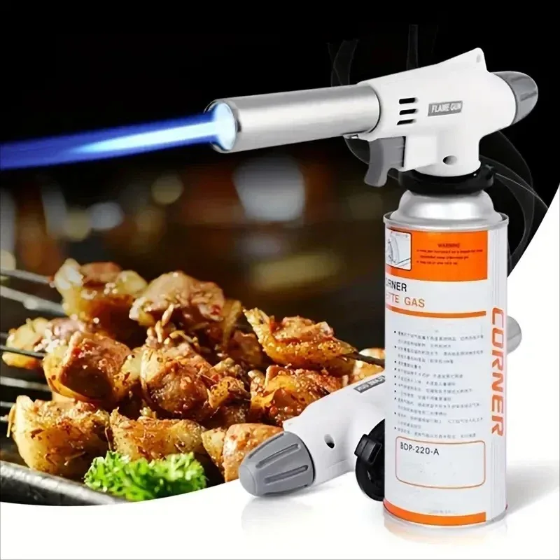 Camping Cooking Torch - Taşınabilir Alev Tabancası Çok Fonksiyonlu Barbekü