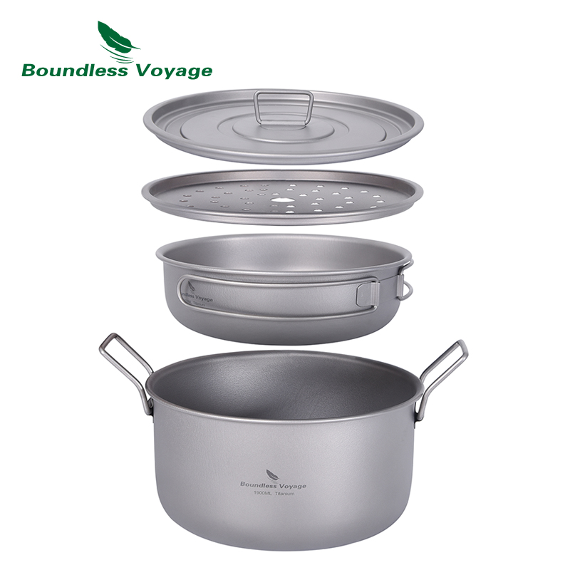 Camping Cooking Essentials - Sınırsız Voyage kamp tencere çok fonksiyonlu