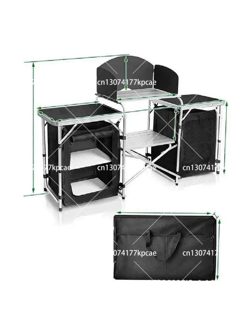 Hafif Alüminyum Açık Hava Kamp - Camping Cooking Table With Storage incelemesi ve fiyatı