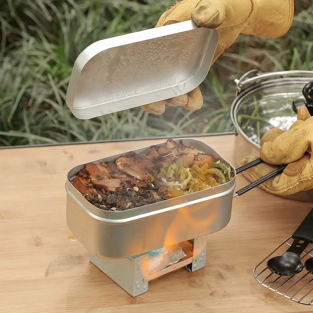 Ultra hafif sofra takımı kamp  - Camping Outdoor Cooking Set incelemesi ve fiyatı
