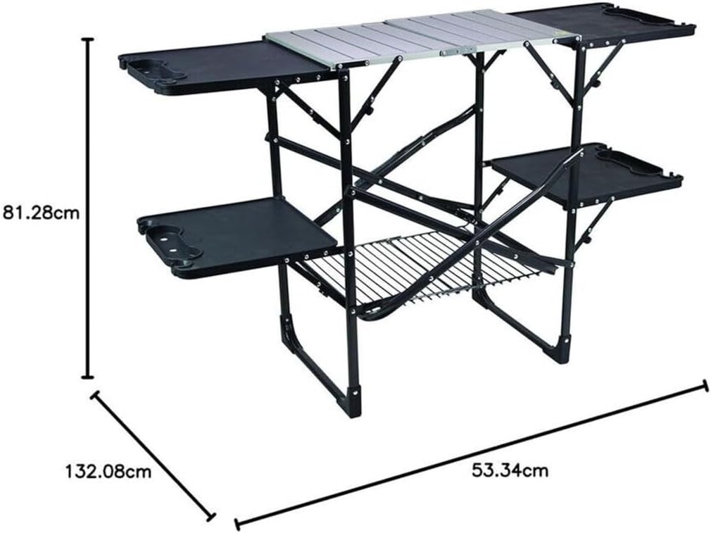 İnce Katlanabilir Portatif Kam - Camping Cooking Table With Storage incelemesi ve fiyatı