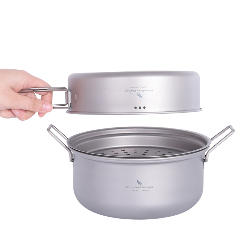 Sınırsız Yolculuk Titanyum Buh - Camping Outdoor Cooking Set incelemesi ve fiyatı