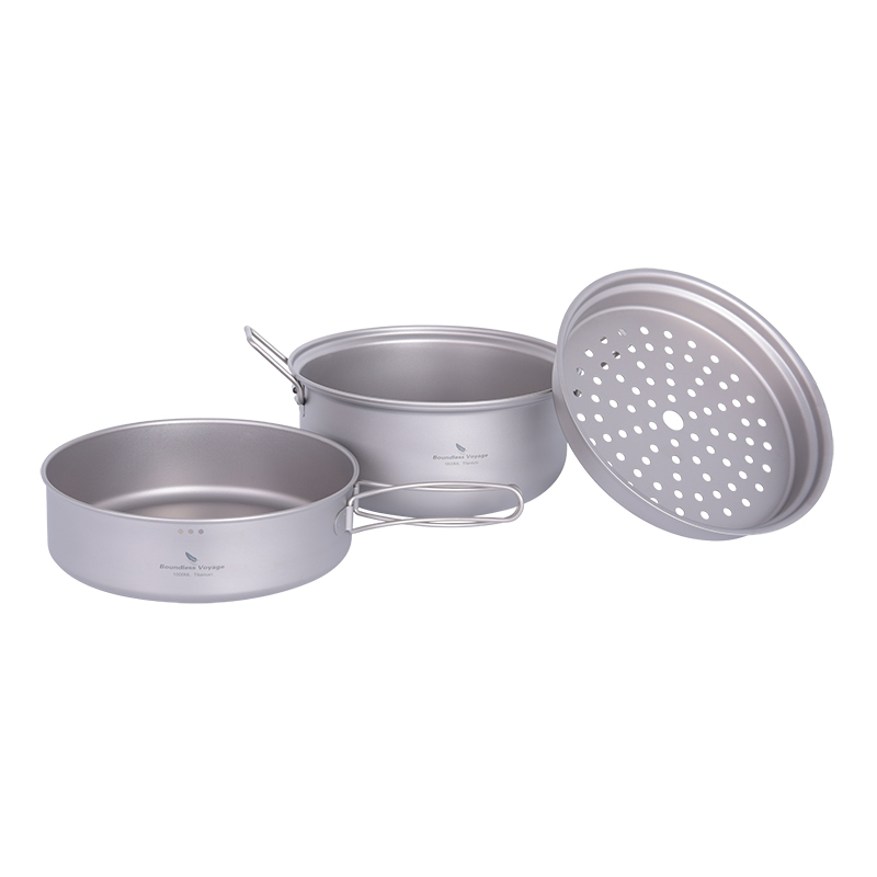 Sınırsız Yolculuk Titanyum Buh - Camping Outdoor Cooking Set incelemesi ve fiyatı