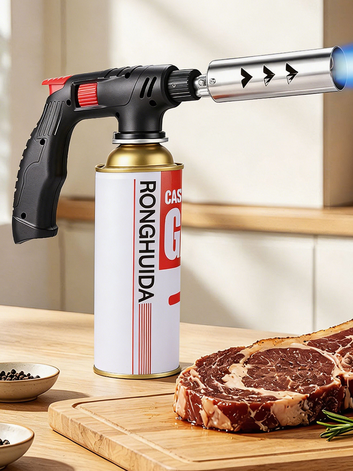Uzatılmış Bütan Meşalesi Uzun  - Camping Cooking Torch incelemesi ve fiyatı