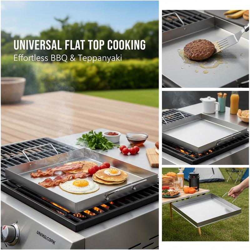 Evrensel Düz Üstlü Izgara 18x1 - Camping Outdoor Cooking Set incelemesi ve fiyatı