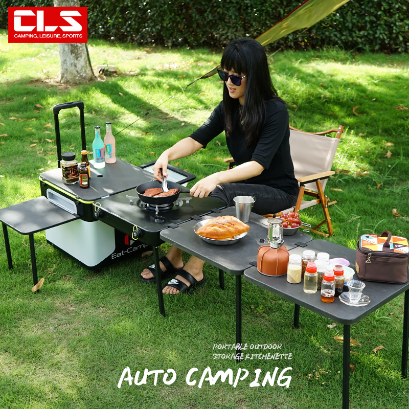 Taşınabilir Mobil Kamp Mutfak  - Camping Cooking Table With Storage incelemesi ve fiyatı