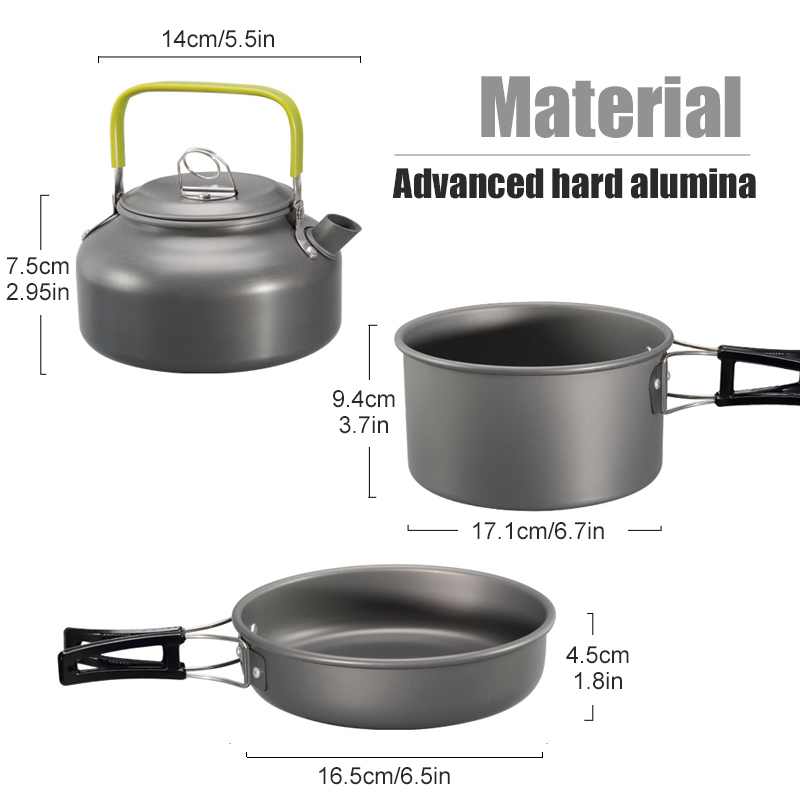 WESTTUNE Kamp Tencere Seti Alü - Camping Cooking Essentials incelemesi ve fiyatı
