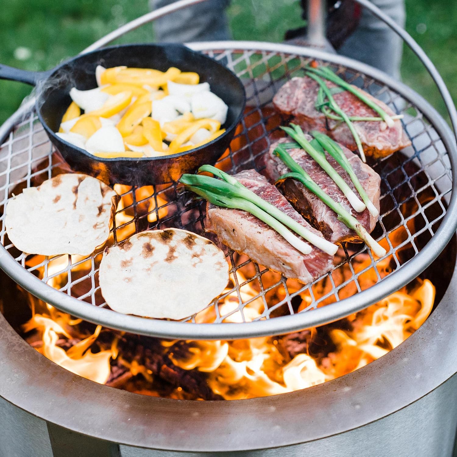 24 inç Paslanmaz Çelik Kamp At - Camping Cooking Rack incelemesi ve fiyatı