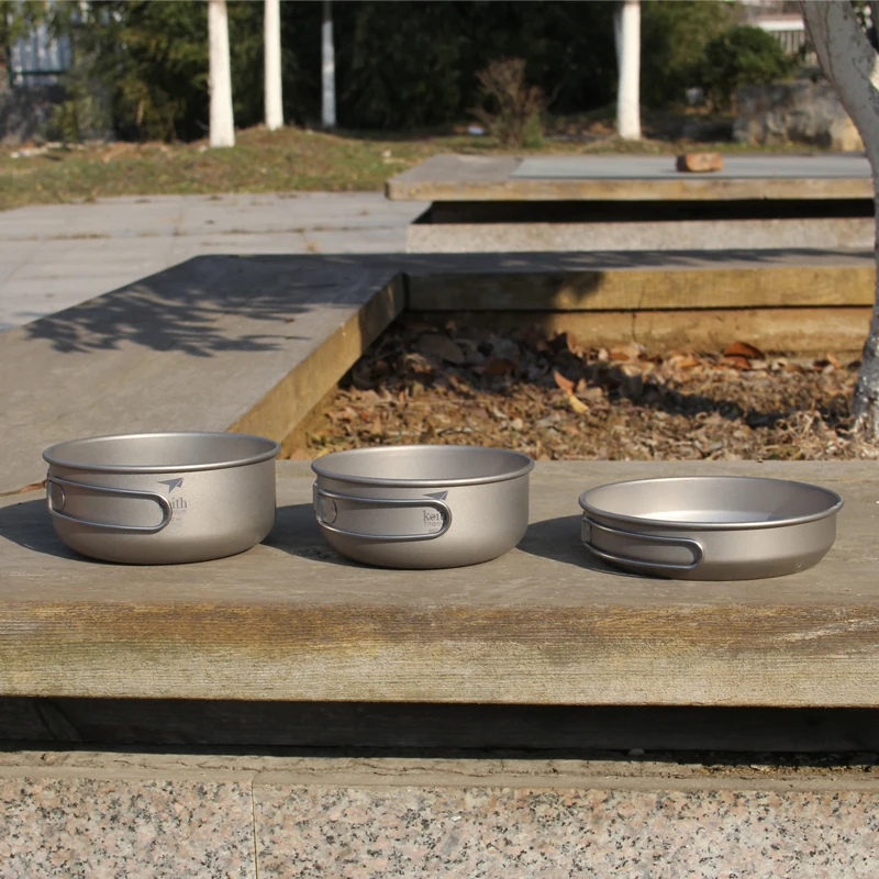 Keith 3 ADET Titanyum Tencere  - Camping Outdoor Cooking Set incelemesi ve fiyatı