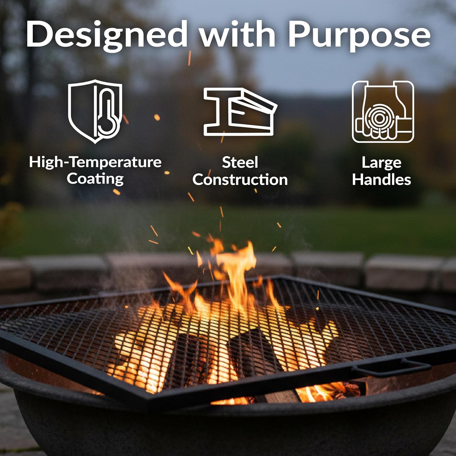 40 inç Kare Ağır Hizmet Tipi Ç - Camping Cooking Rack incelemesi ve fiyatı