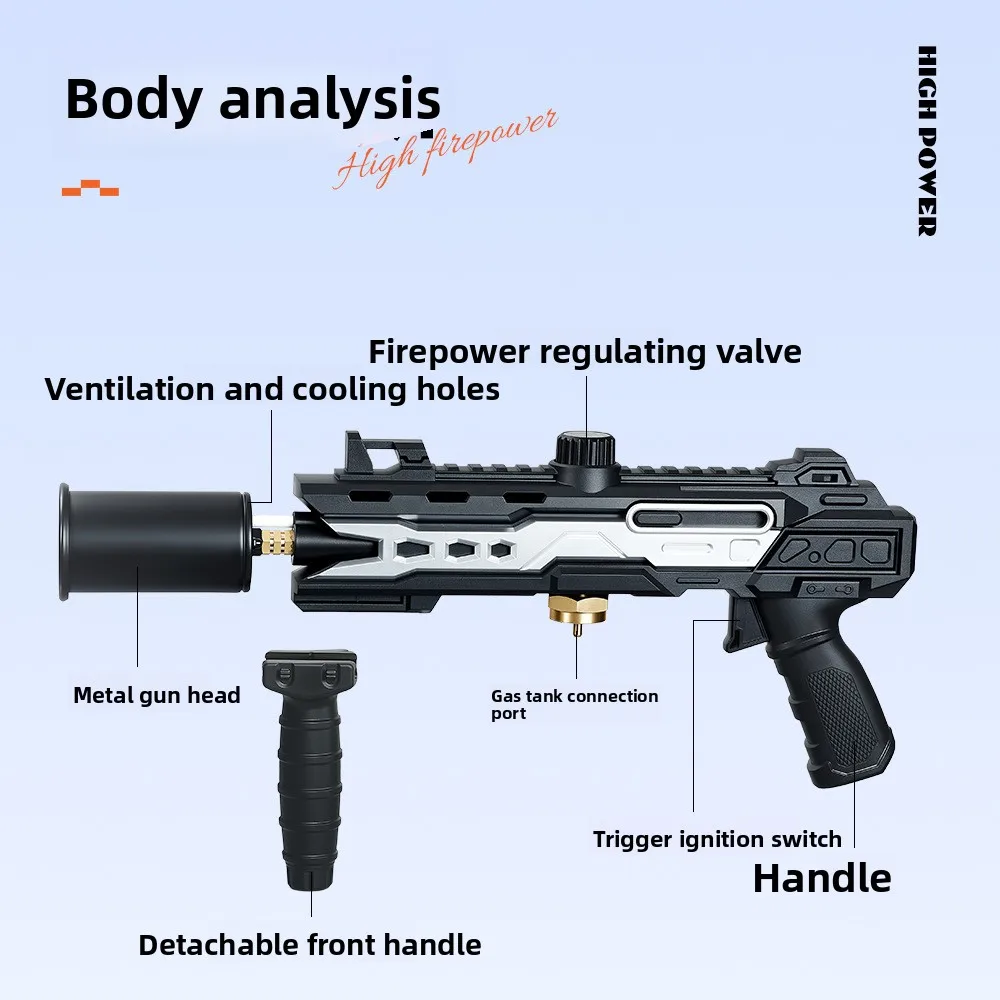 Yeni Büyük Çaplı Yüksek Güçlü  - Camping Cooking Torch incelemesi ve fiyatı