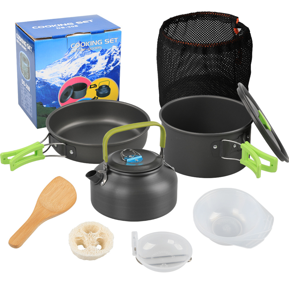 Kamp Yemek Pişirme Tencere Tav - Camping Cooking Set Ds 308 incelemesi ve fiyatı