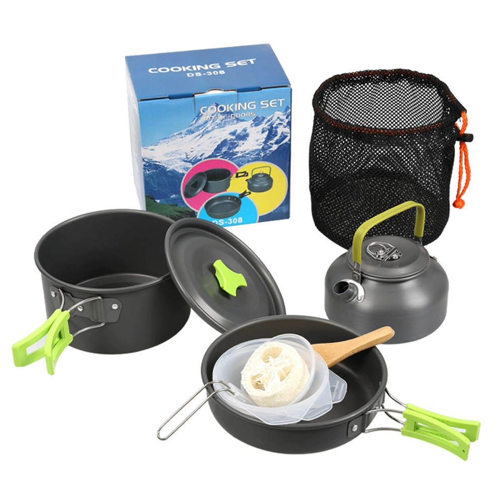 Kamp Yemek Pişirme Tencere Tav - Camping Cooking Set Ds 308 incelemesi ve fiyatı