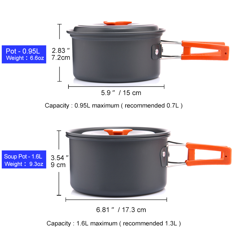 Widesea kamp açık TENCERE SETİ - Camping Cooking Pack incelemesi ve fiyatı