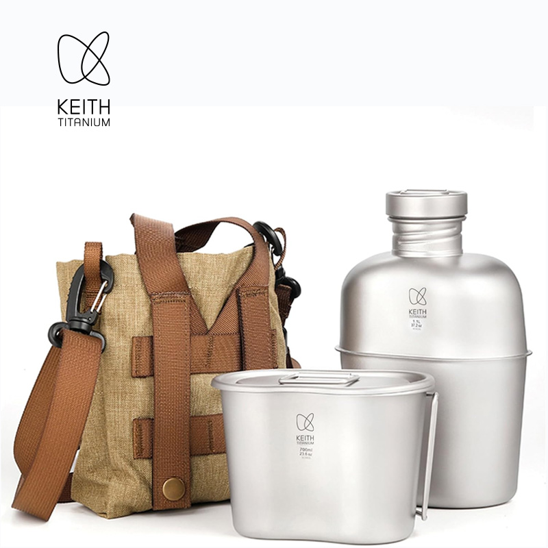 KEITH Saf Titanyum Kantin Yeme - Camping Outdoor Cooking Set incelemesi ve fiyatı