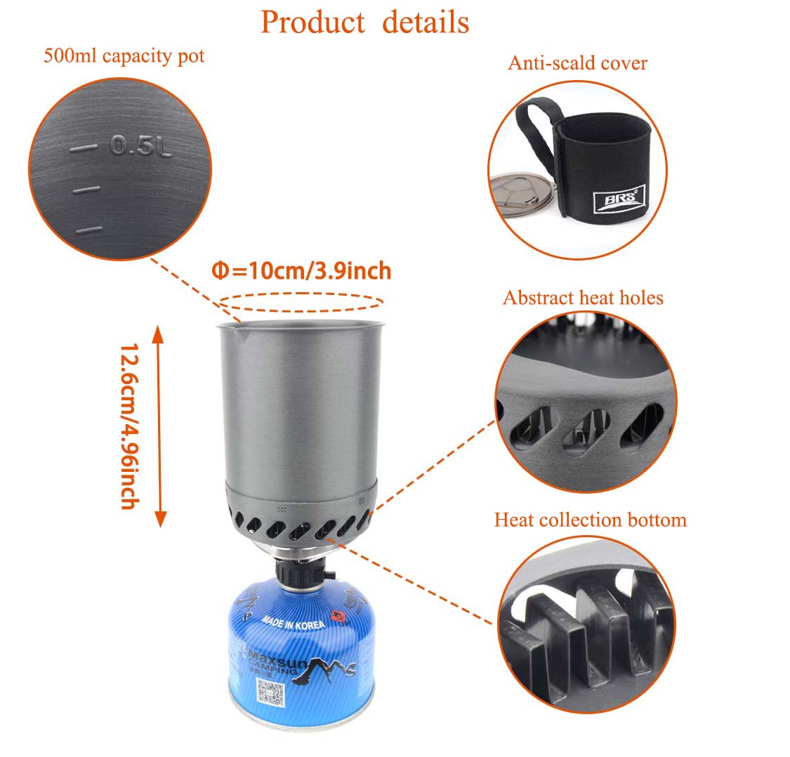 1500 W BRS 61 Açık Entegre Isı - Camping Cooking Grate incelemesi ve fiyatı