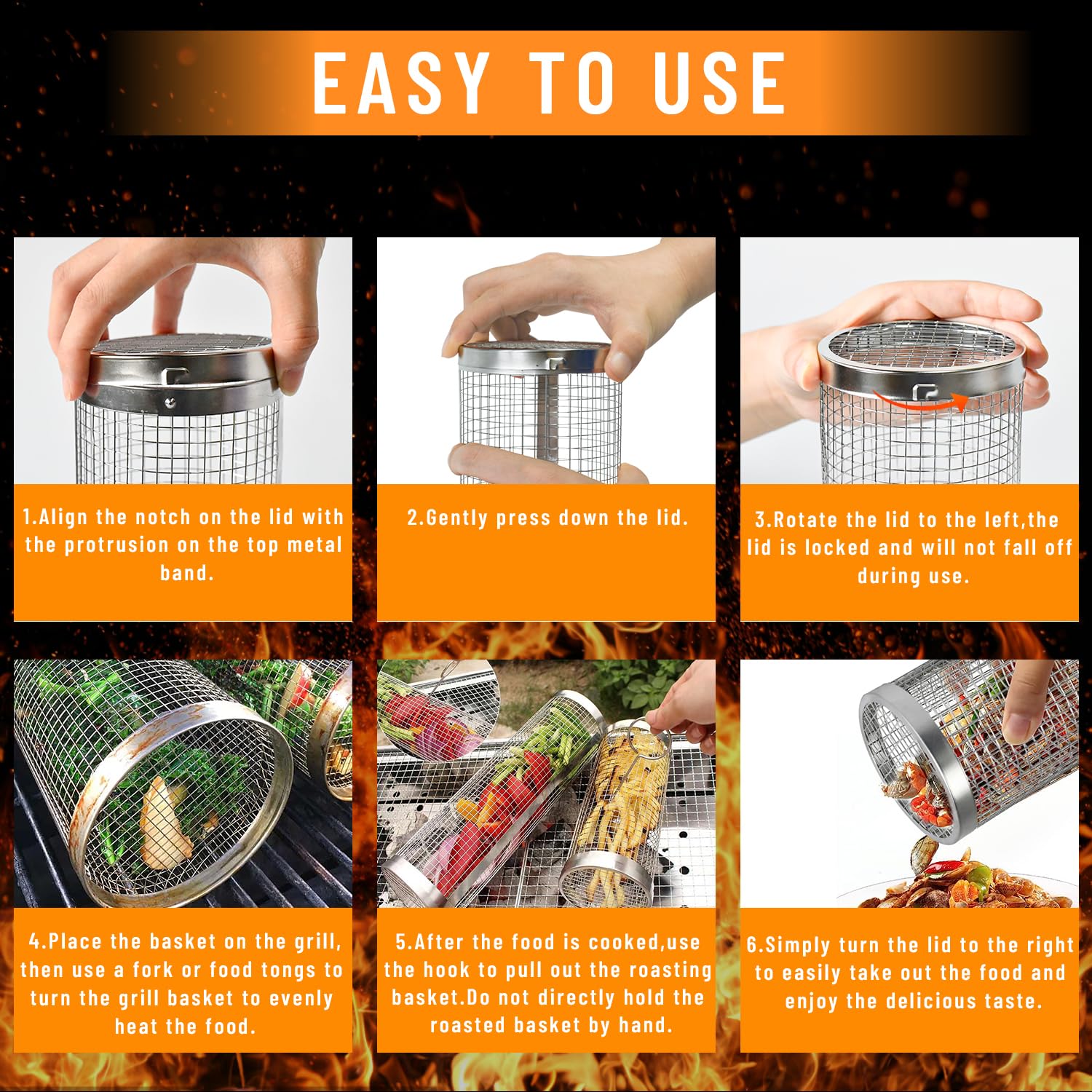 Açık Izgara için 2 Parça Hadde - Camping Cooking Essentials incelemesi ve fiyatı