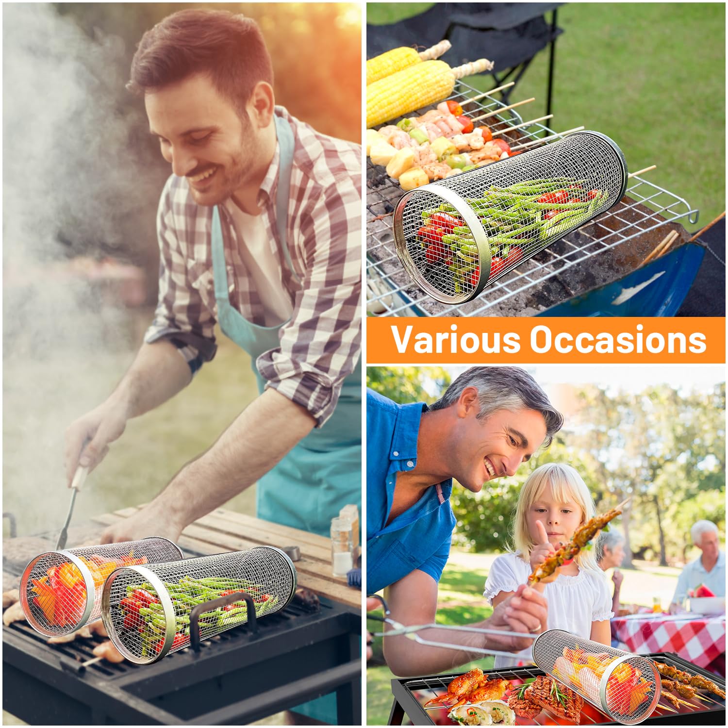 Açık Izgara için 2 Parça Hadde - Camping Cooking Essentials incelemesi ve fiyatı