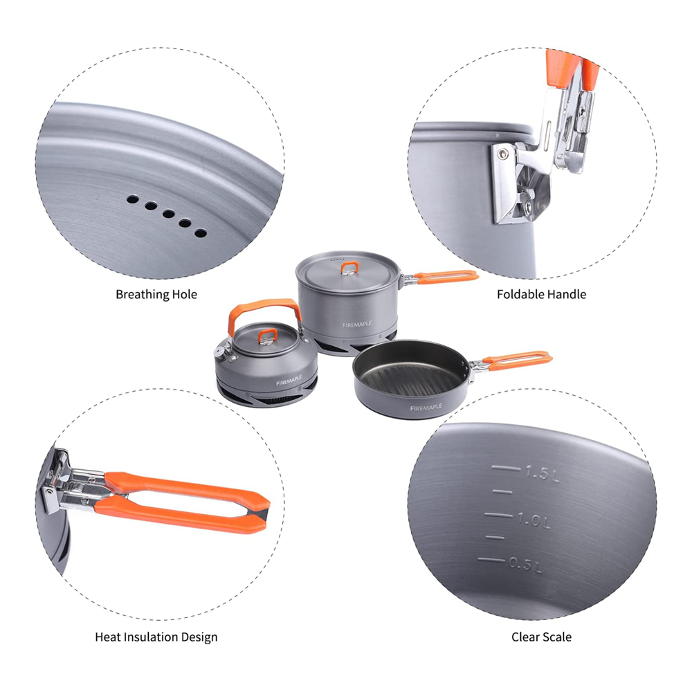 Fire Maple Kamp Tencere Yürüyü - Camping Cooking Pack incelemesi ve fiyatı