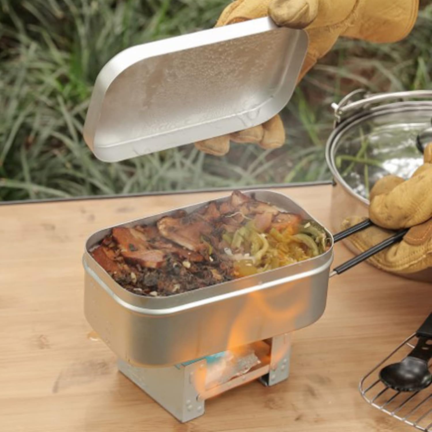 Katlanabilir Bento Kutusu Sapı - Camping Outdoor Cooking Set incelemesi ve fiyatı