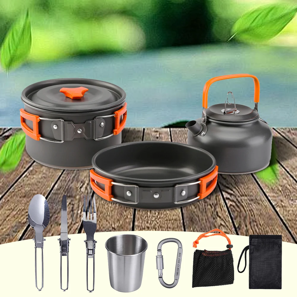 Kamp Tencere Seti Su Isıtıcısı - Camping Outdoor Cooking Set incelemesi ve fiyatı