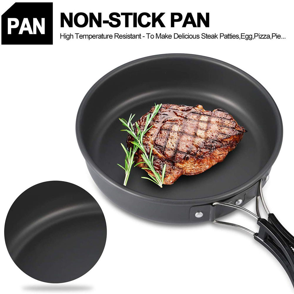 Alüminyum Alaşımlı Malzemeden  - Camping Outdoor Cooking Set incelemesi ve fiyatı