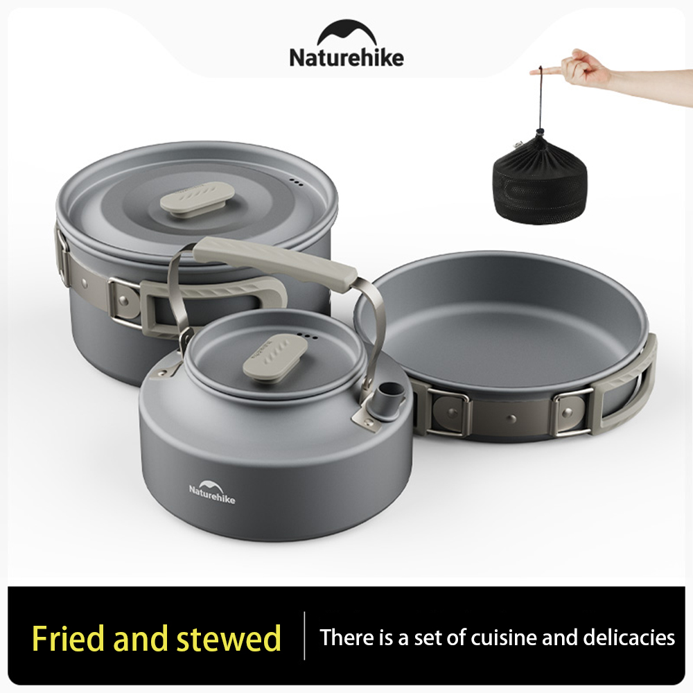 Naturehike Açık Pot Seti, Kamp - Camping Outdoor Cooking Set incelemesi ve fiyatı