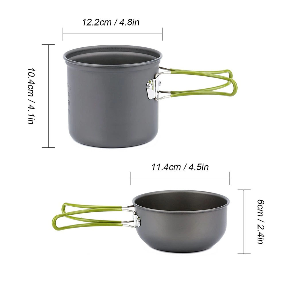 Kamp Tencere Seti Soba ile Açı - Camping Cooking Essentials incelemesi ve fiyatı
